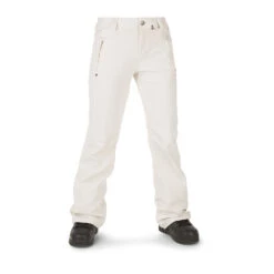Pantalon De Ski/Snow Volcom Species Stretch Pant Off White Femme