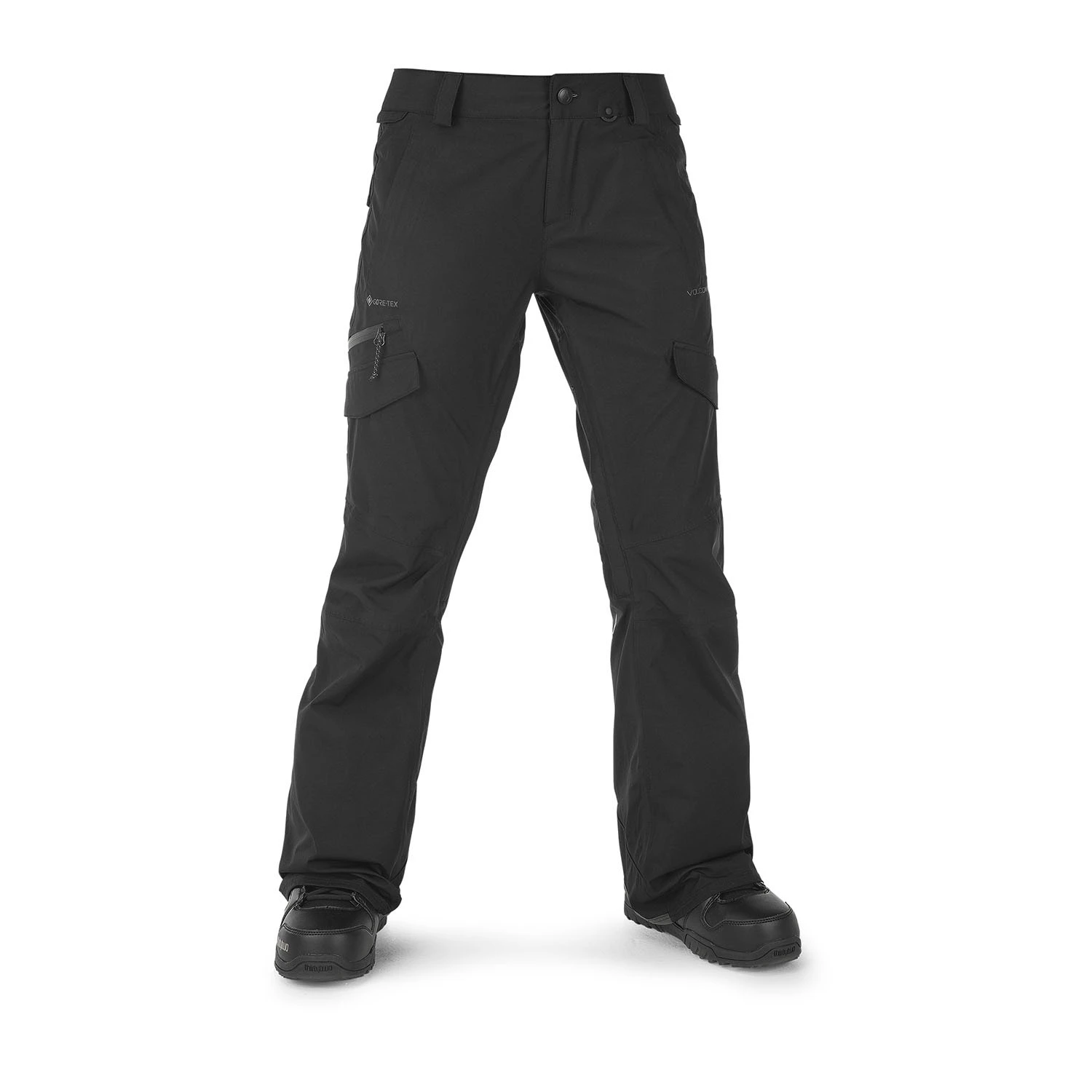 Pantalon De Ski/Snow Volcom Aston Gore-Tex Pant Black Femme 1 Pantalon De Ski/Snow Volcom Aston Gore-Tex Pant Black Femme