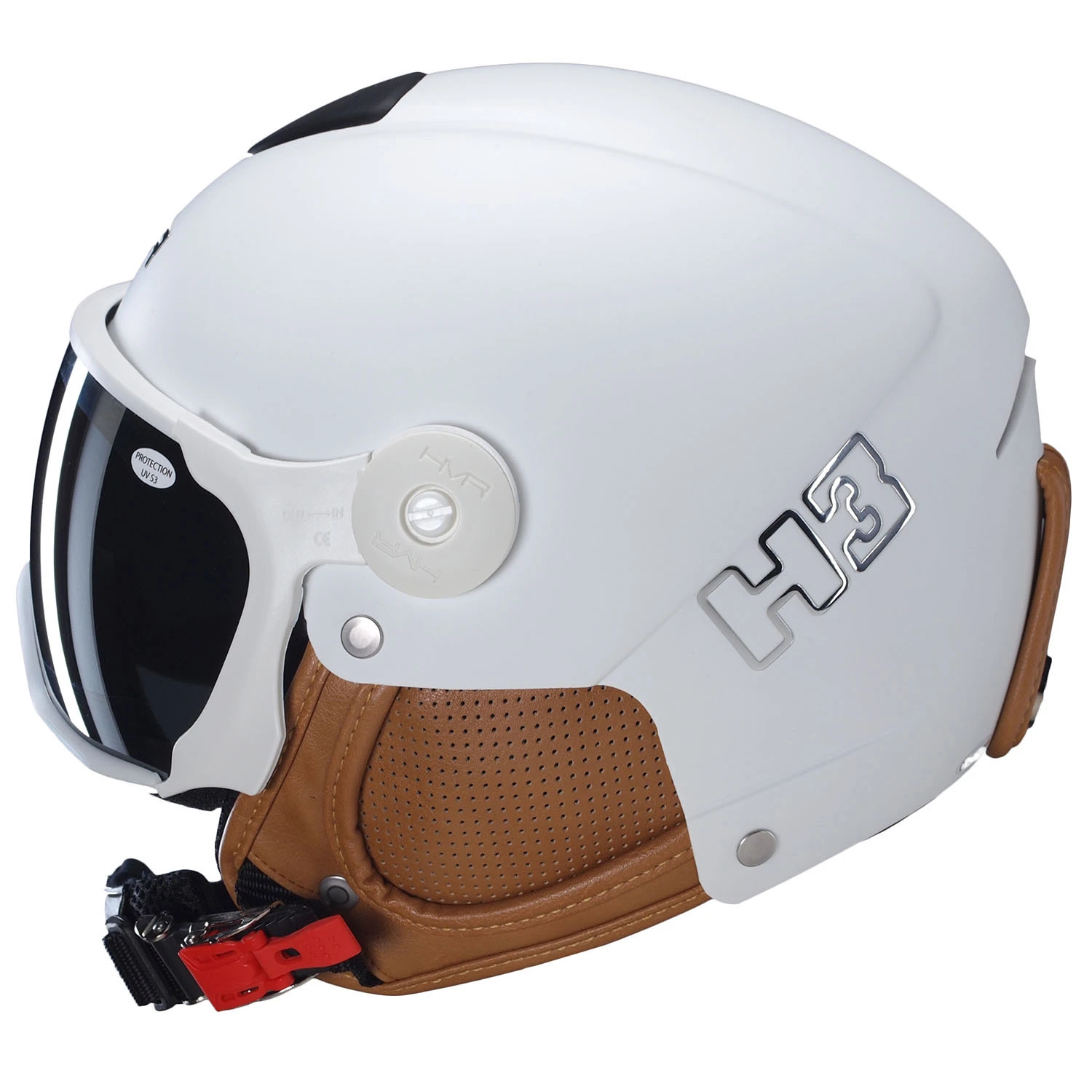 Casque De Ski / Snow HMR H3 Femme Blanc 1 Casque De Ski / Snow HMR H3 Femme Blanc