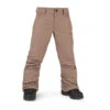 Pantalon De Ski/Snow Volcom Freakin Youth Snow Chino Marron Garçon