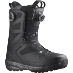 Boots De Snowboard Salomon Dialogue Dual Boa Noir Homme