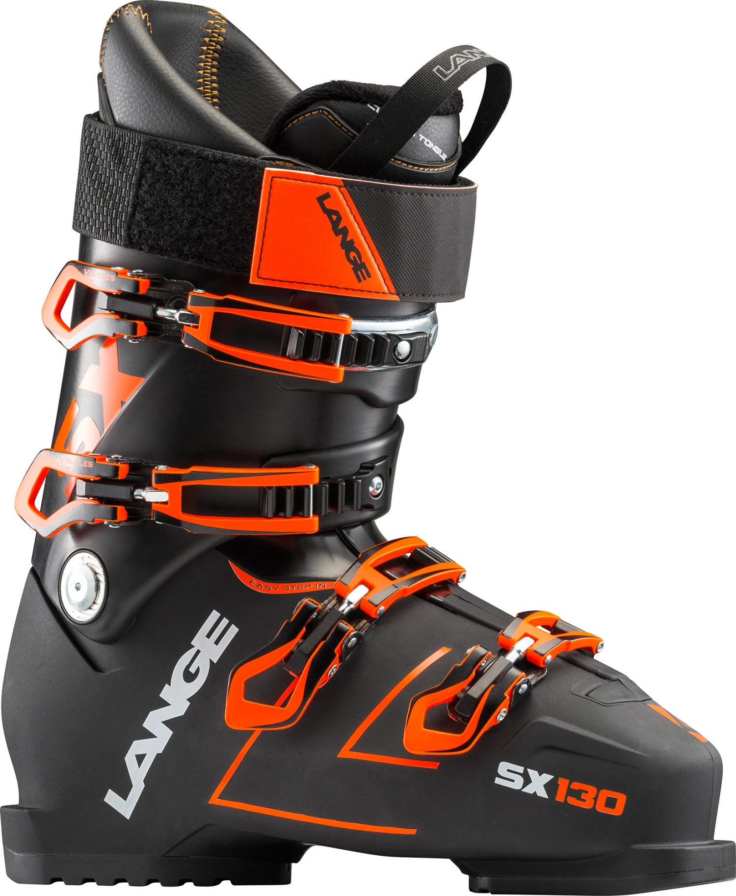 Chaussures De Ski Lange Sx 130 (black-orange) Homme 3 Chaussures De Ski Lange Sx 130 (black-orange) Homme â Image 3