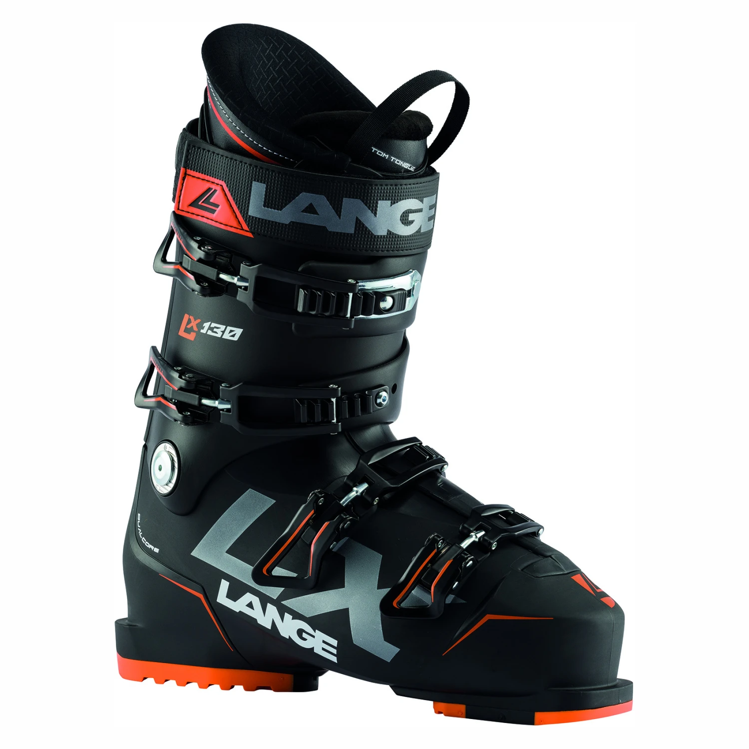 Chaussures De Ski Lange LX 130 (BLACK - ORANGE) Homme 1 Chaussures De Ski Lange LX 130 (BLACK - ORANGE) Homme