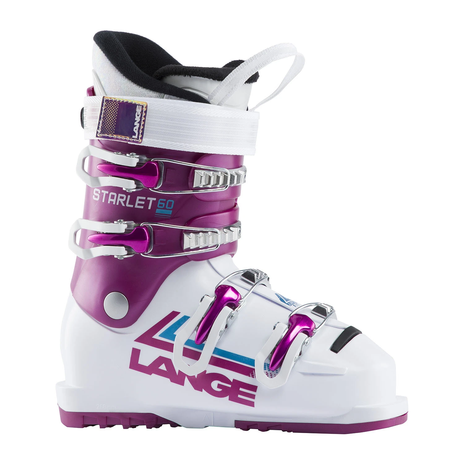 Chaussures De Ski Lange Starlet 60 White Star Pink Fille 1 Chaussures De Ski Lange Starlet 60 White Star Pink Fille