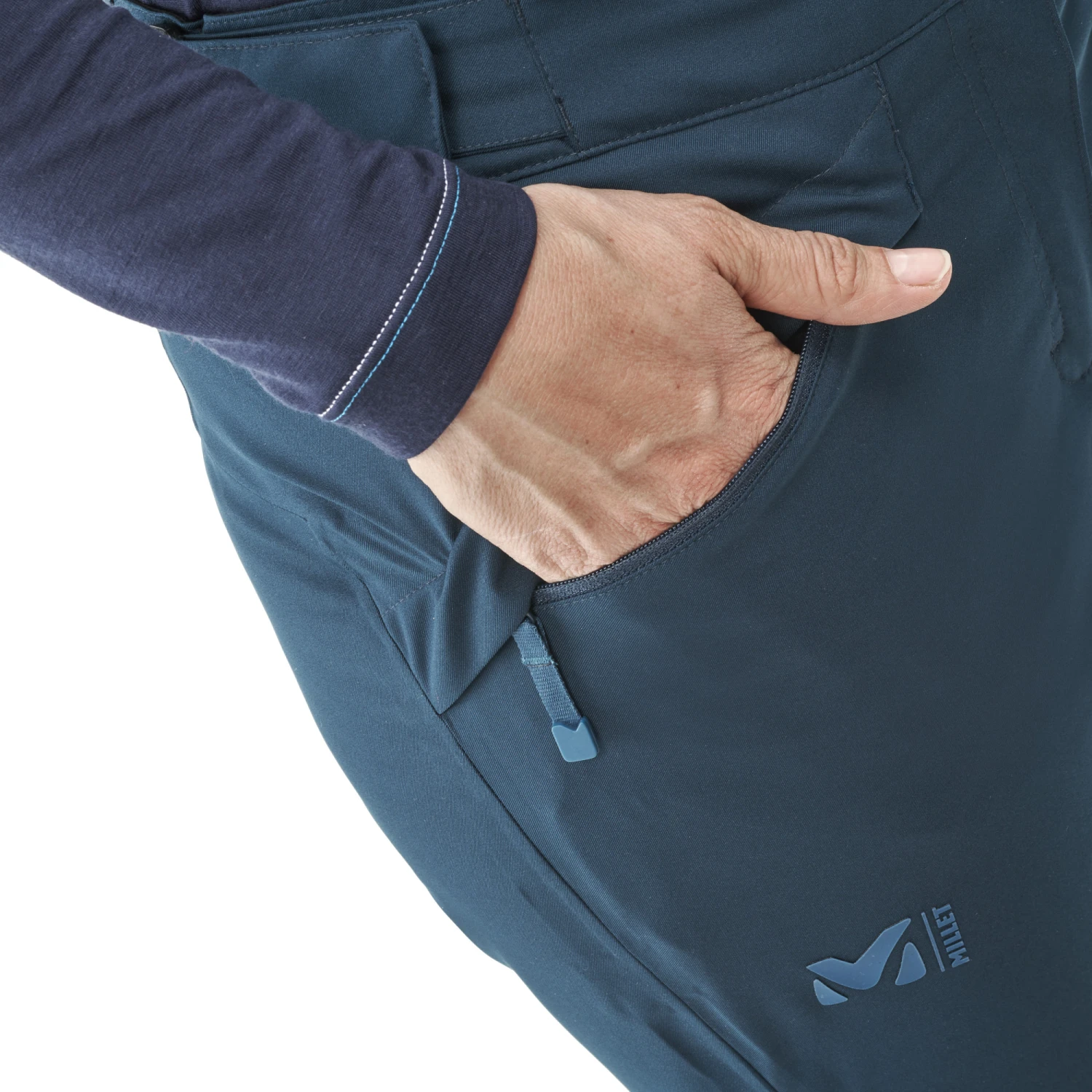 Pantalon De Ski Millet Atna Peak Bleu Gris Femme 2 Pantalon De Ski Millet Atna Peak Bleu Gris Femme â Image 2