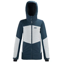 Veste Ski/Snow Millet ENGADIN Orion Blue-Moon White Femme