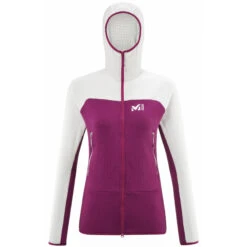 Polaire Millet Fusion Grid Hoodie Myoga Dawn Femme
