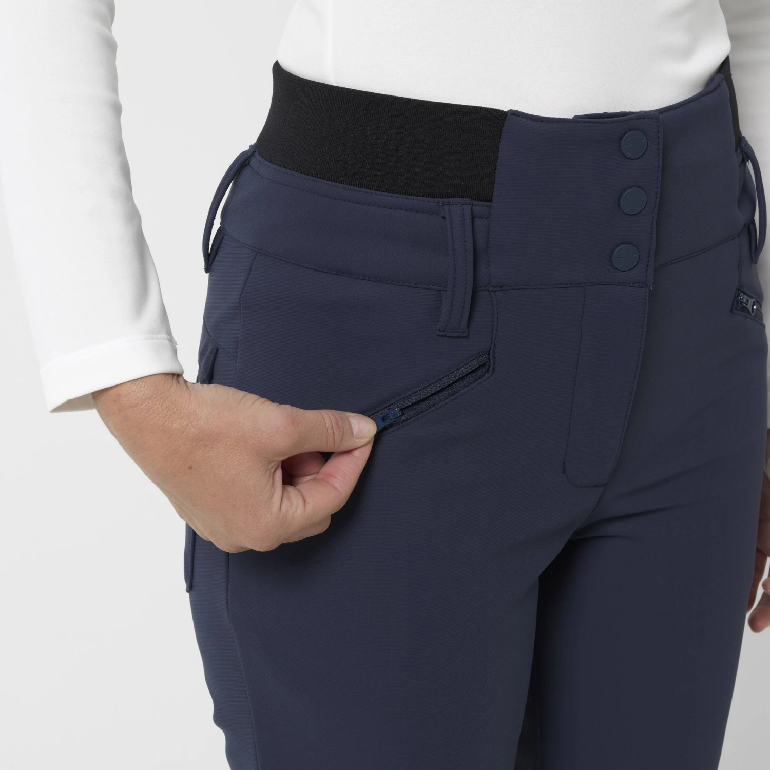 Pantalon De Ski/Snow Millet Graho Softshell Saphir Femme 4 Pantalon De Ski/Snow Millet Graho Softshell Saphir Femme – Image 4