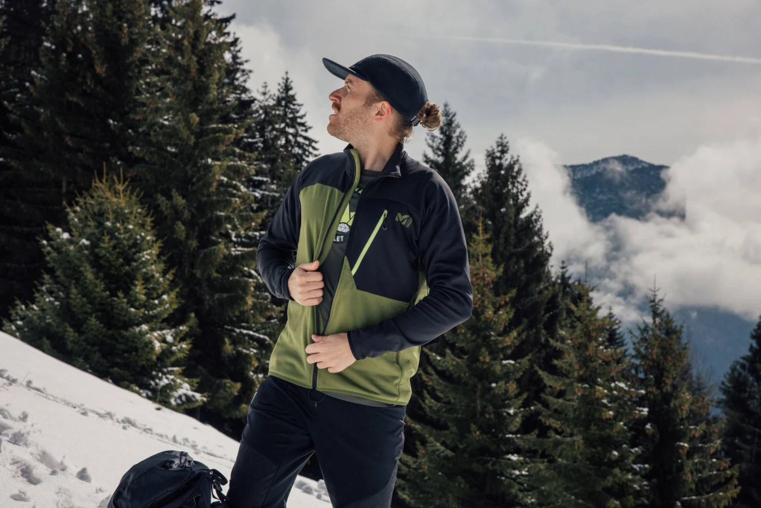 Polaire Millet Seneca Fern Noir Homme 2 Polaire Millet Seneca Fern Noir Homme – Image 2