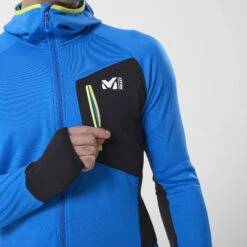 Polaire Millet Rutor Thermal Hoodie Sky Diver Noir Homme -Volcom Soldes MIV9528 4447 C2H 5 13