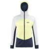 Polaire Millet M White Primaloft Hoodie Saphir Viper Femme