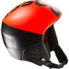 Casque De Ski Rossignol Hero9 Fis Impacts Avec Mentonnière Rouge Homme