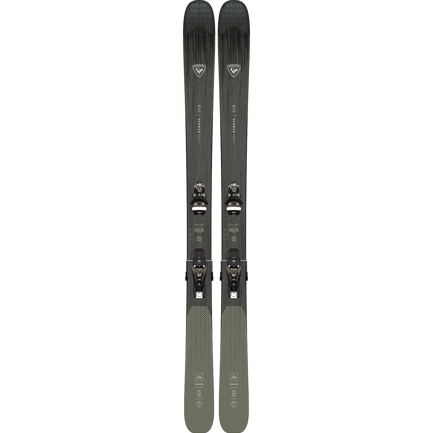 Pack Ski Rossignol Sender 106 Ti Plus + Fixations Spx 12 Homme 1 Pack Ski Rossignol Sender 106 Ti Plus + Fixations Spx 12 Homme