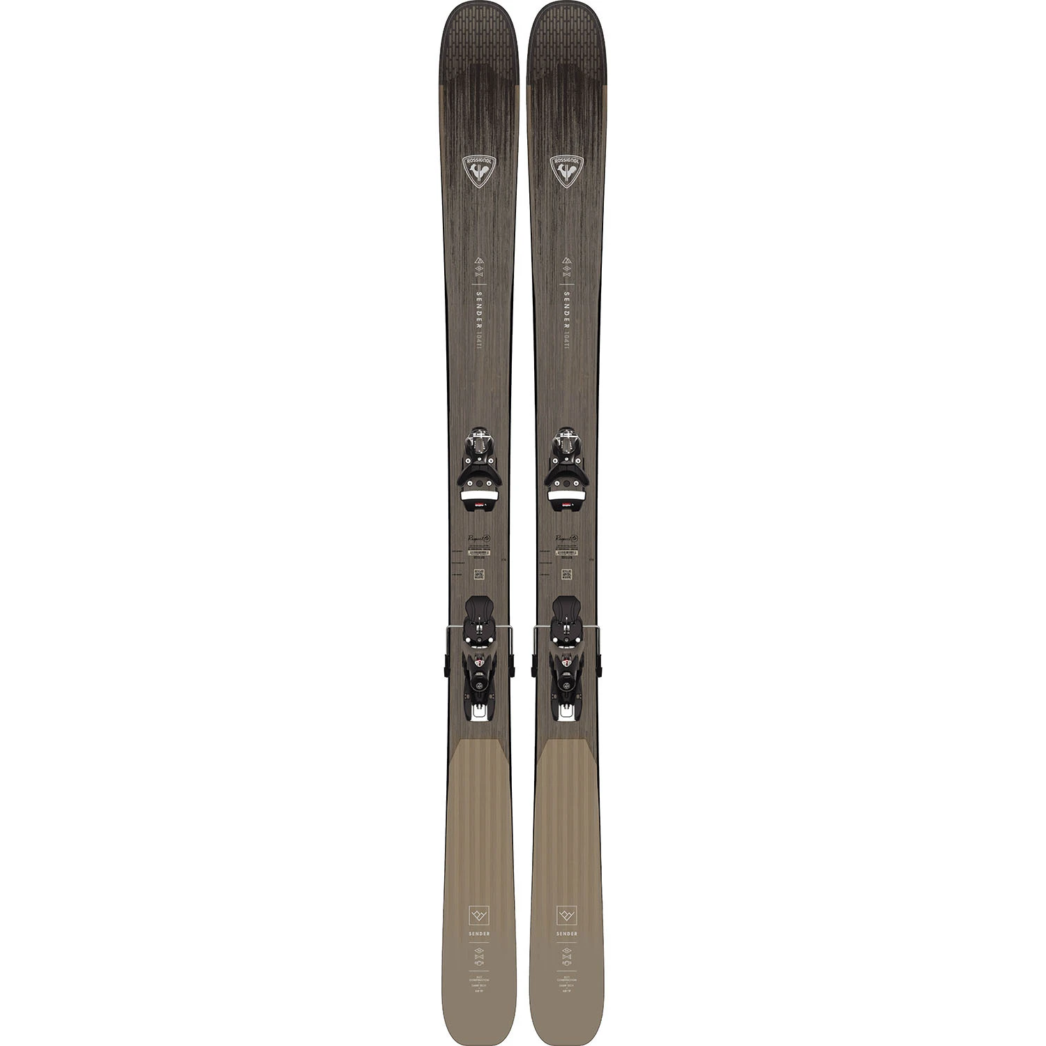 Pack Ski Rossignol Sender 104 Ti + Fixations Spx 12 Homme 1 Pack Ski Rossignol Sender 104 Ti + Fixations Spx 12 Homme