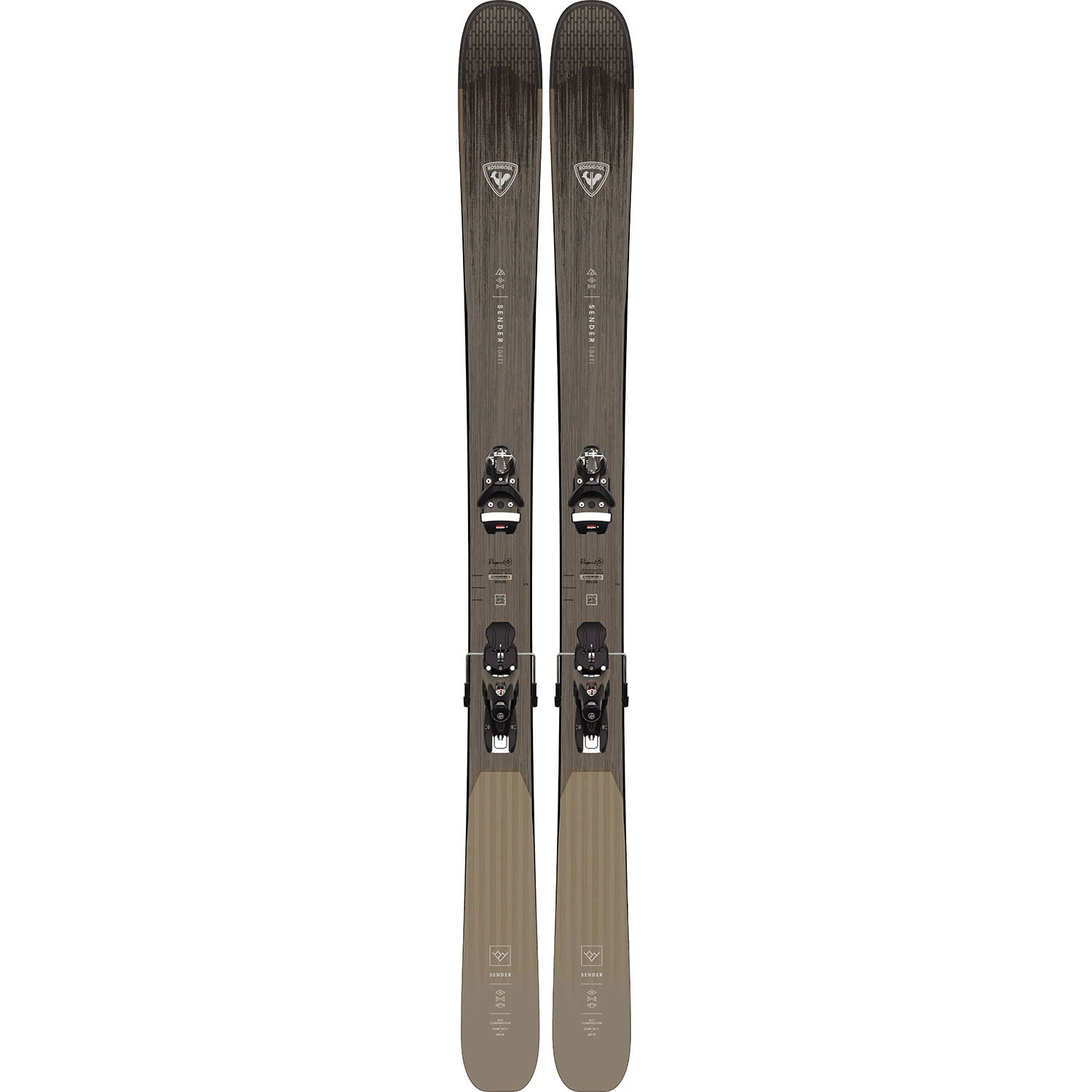 Pack Ski Rossignol Sender 104 Ti + Fixations Spx 12 Homme 2 Pack Ski Rossignol Sender 104 Ti + Fixations Spx 12 Homme – Image 2