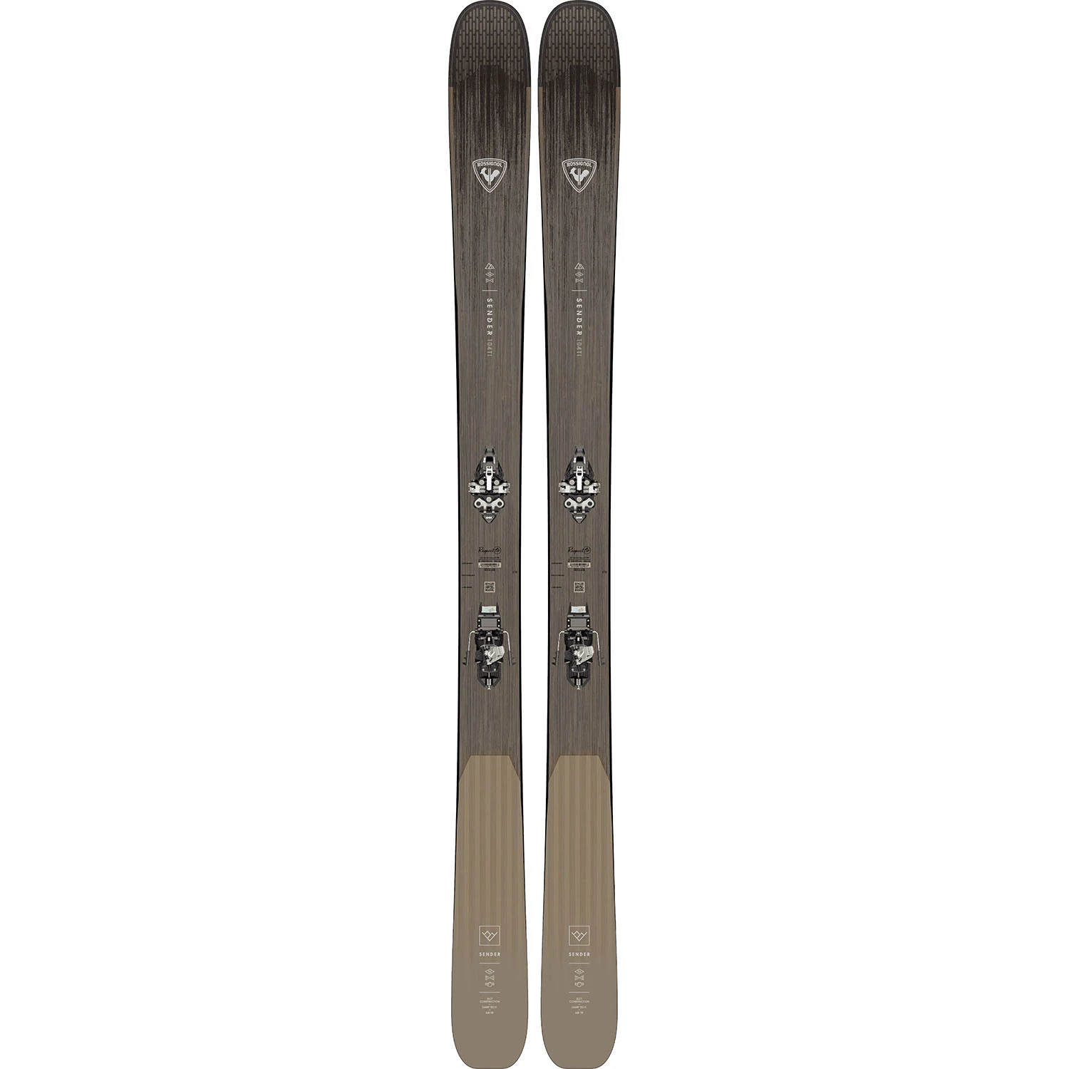 Pack Ski Rossignol Sender 104 Ti + Fixations Hm 12 Homme 1 Pack Ski Rossignol Sender 104 Ti + Fixations Hm 12 Homme