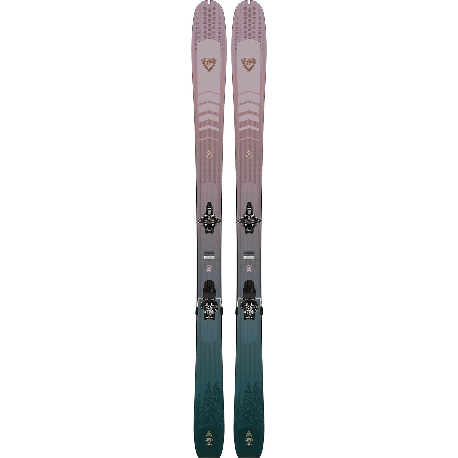Pack Ski Rossignol Escaper W 87 + Fixations Ht 10 Rtl Femme 2 Pack Ski Rossignol Escaper W 87 + Fixations Ht 10 Rtl Femme – Image 2