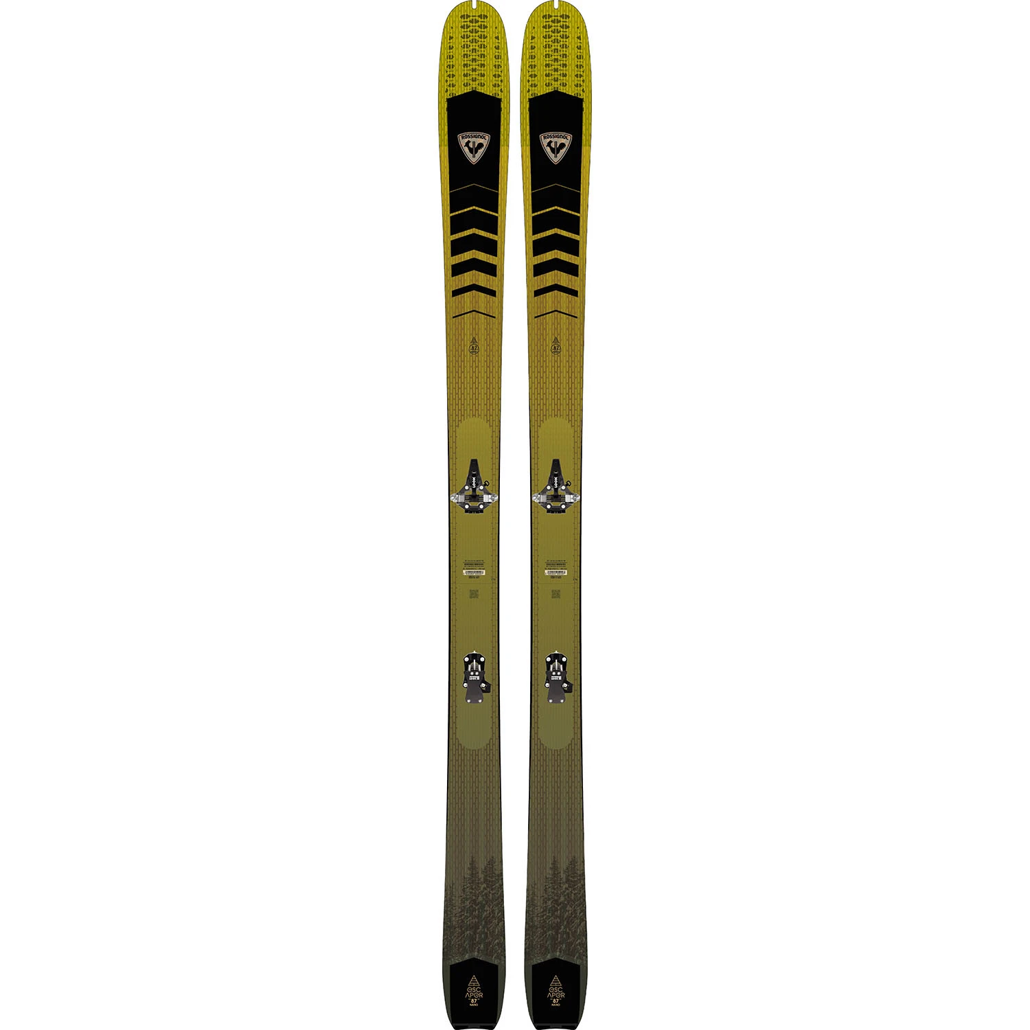 Pack Ski Rossignol Escaper 87 Nano + Fixations St 10 Homme 2 Pack Ski Rossignol Escaper 87 Nano + Fixations St 10 Homme – Image 2