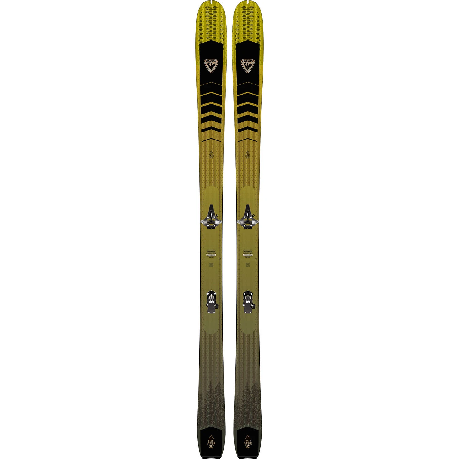 Pack Ski Rossignol Escaper 87 Nano + Fixations St 10 Homme 1 Pack Ski Rossignol Escaper 87 Nano + Fixations St 10 Homme