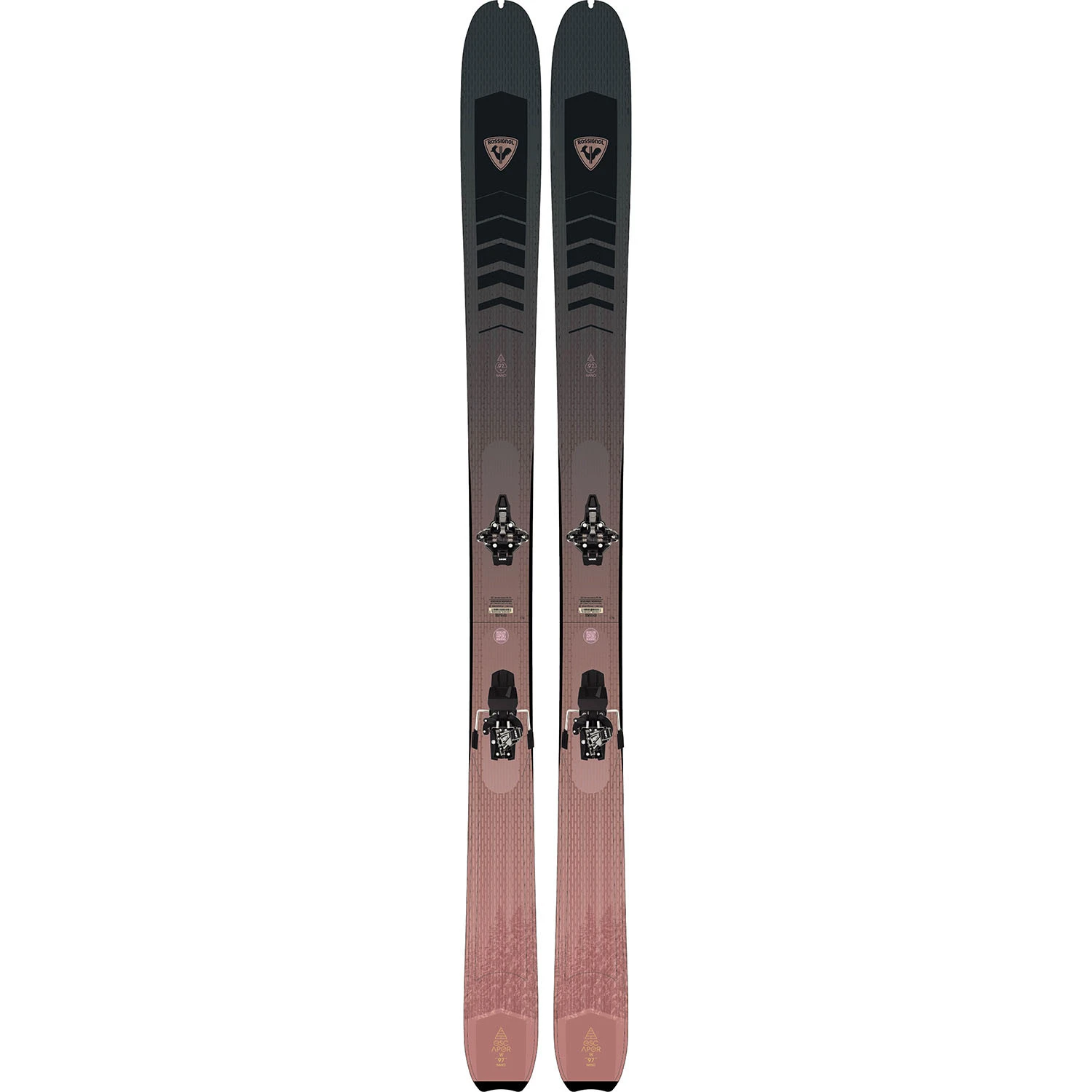 Pack Ski Rossignol Escaper W 97 Nano + Fixations Ht 10 Femme 2 Pack Ski Rossignol Escaper W 97 Nano + Fixations Ht 10 Femme – Image 2