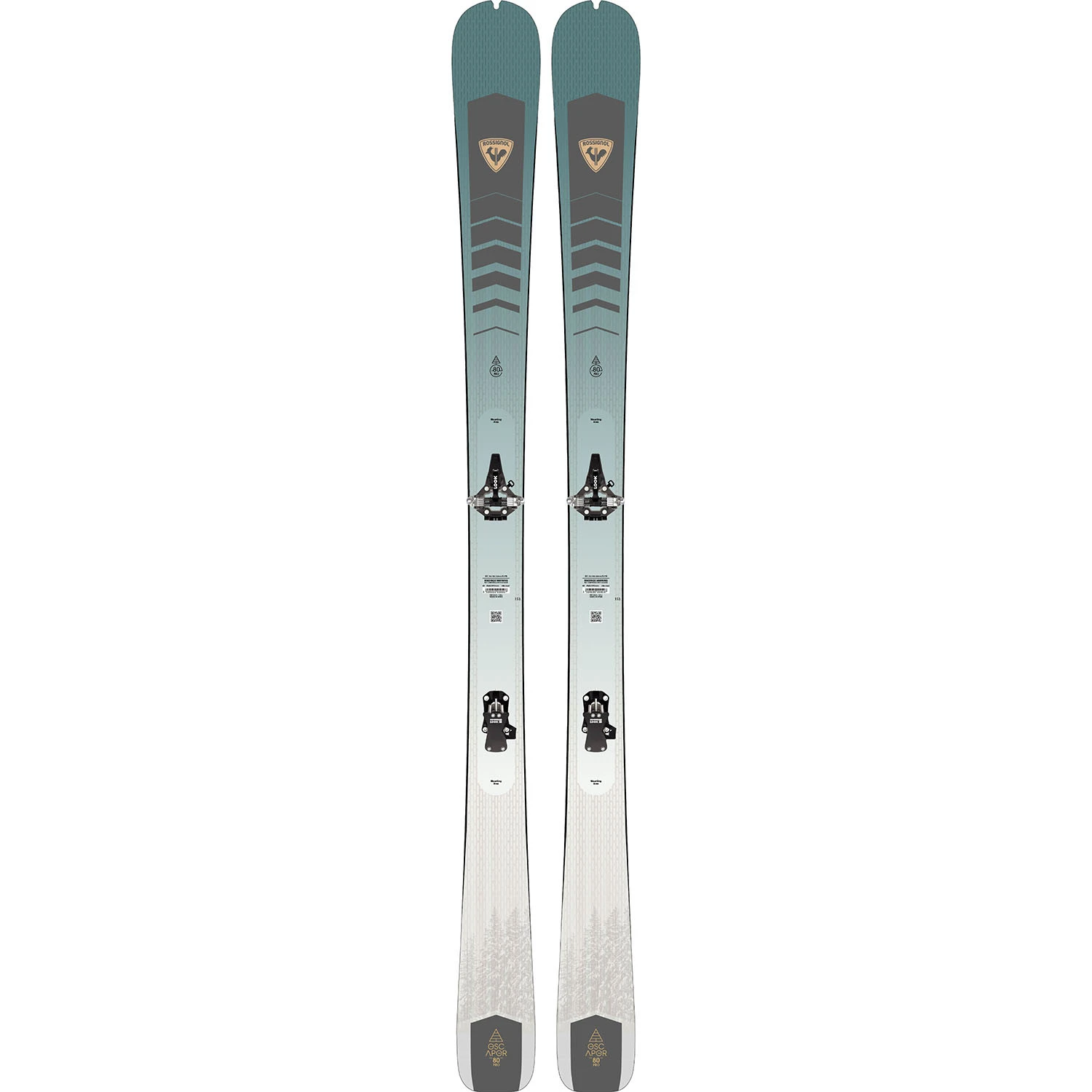 Pack Ski Rossignol Escaper 80 Pro + Fixations St 10 Homme 1 Pack Ski Rossignol Escaper 80 Pro + Fixations St 10 Homme