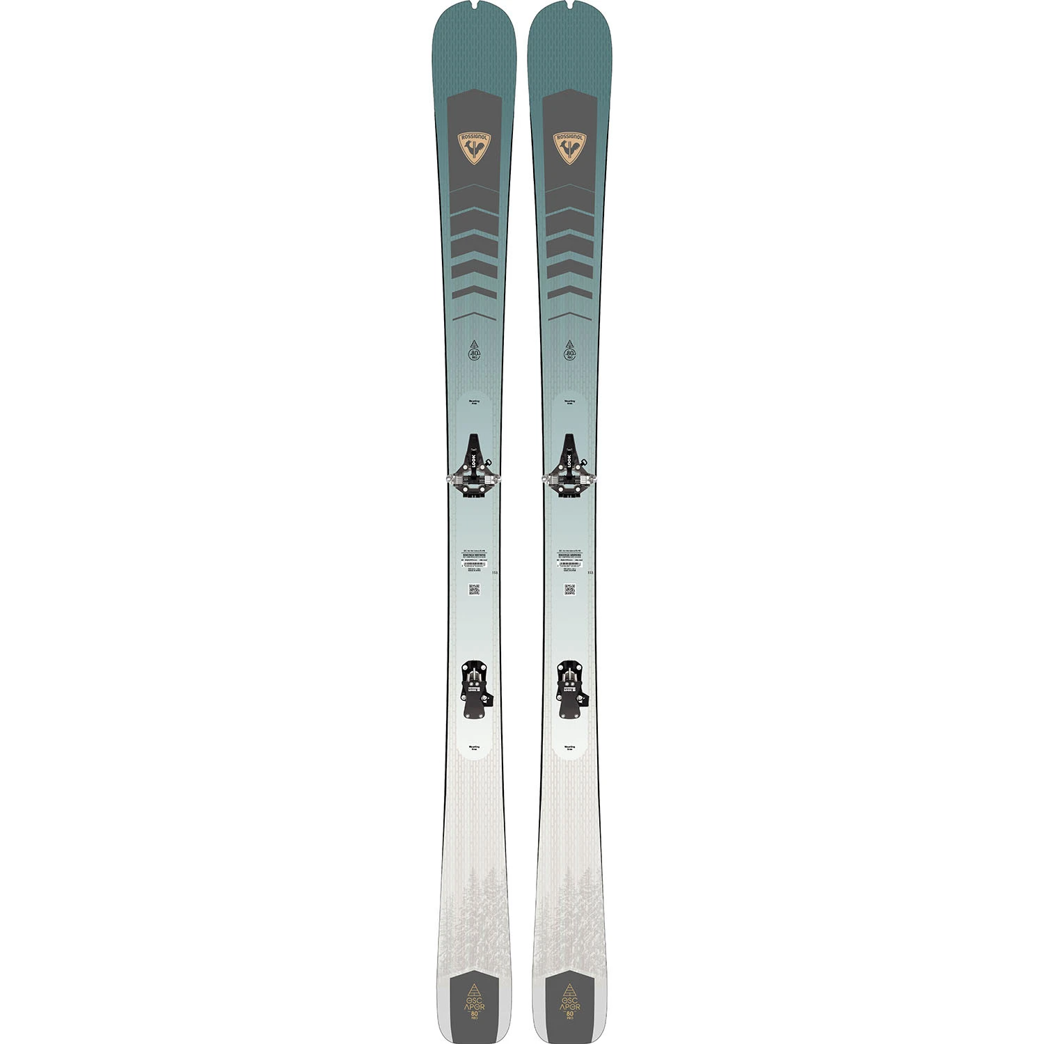 Pack Ski Rossignol Escaper 80 Pro + Fixations St 10 Homme 2 Pack Ski Rossignol Escaper 80 Pro + Fixations St 10 Homme – Image 2