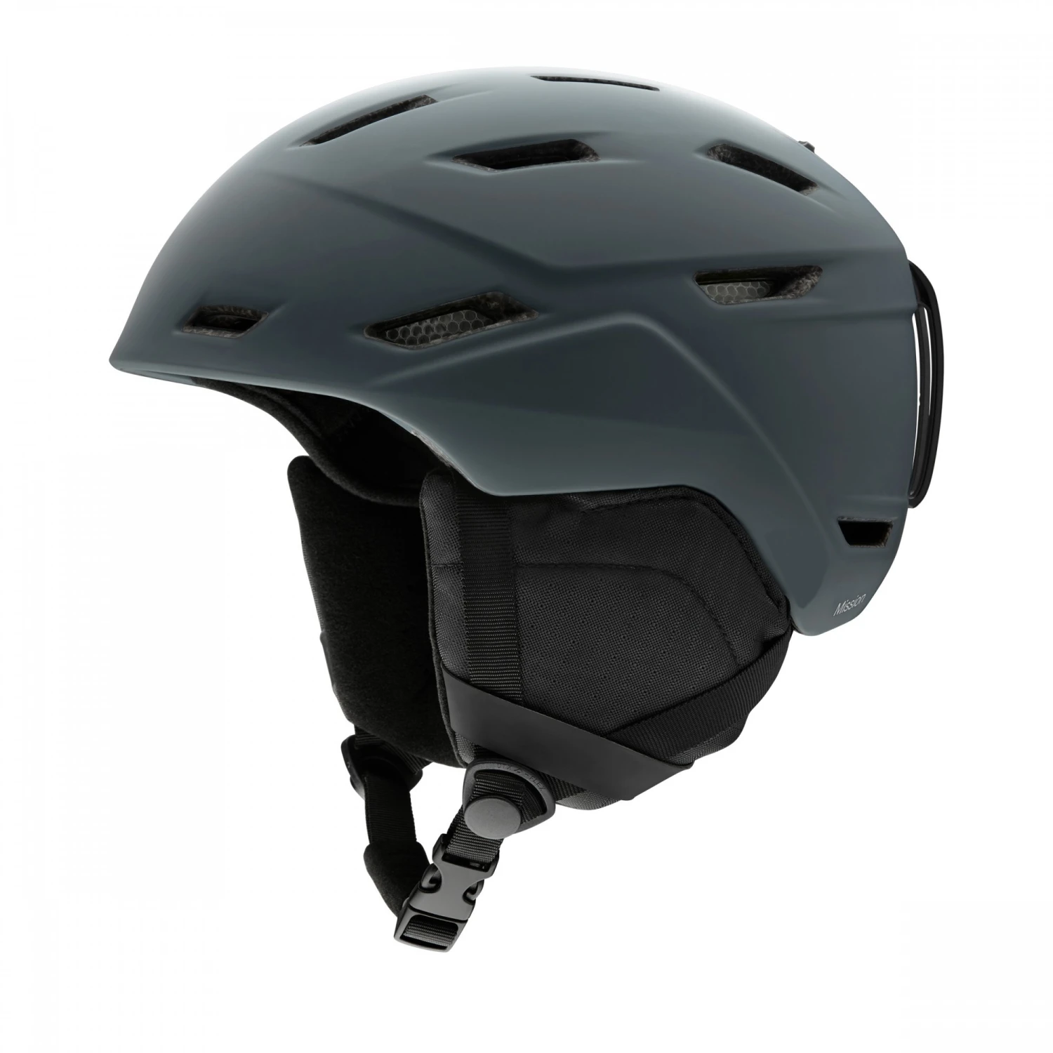 Casque De Ski/Snow Smith MISSION Matte Charcoal 1 Casque De Ski/Snow Smith MISSION Matte Charcoal