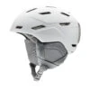Casque De Ski Smith MIRAGE MAT WHITE Femme Blanc