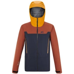 Veste Millet Kamet Light Gtx Jkt M. 3L Saphir Rust Homme