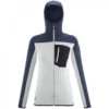 Polaire Millet Trilogylightgrid Hoodie Blanc Femme