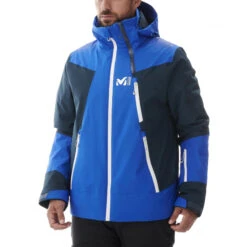Veste Ski/Snow Millet ALAGNA STRETCH Abyss-Orion Blue Homme -Volcom Soldes miv8761 9346 1 veste impermeable homme bleu alagna stretch jkt m 23