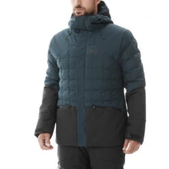 Veste Ski/Snow Millet BAQUEIRA Orion Blue-Noir Homme -Volcom Soldes miv8762 8755 1 veste impermeable homme bleu marine baqueira jkt m 6
