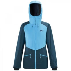 Veste De Ski / Snow Millet ROLDAL JKT W LIGHT BLUE/ORION BLUE Femme