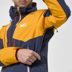 Veste De Ski/Snow Millet Snowbasin Jkt 2L Saphir Kumquat Homme -Volcom Soldes miv9214 9588 9 snowbasin jkt m saphir kumquat 1 6