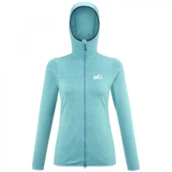Polaire Millet Tweedy Hoodie Bleu Femme