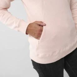 Polaire Millet Divino Hoodie Rose Femme -Volcom Soldes miv9360 9415 5 divino hoodie w pearl 5