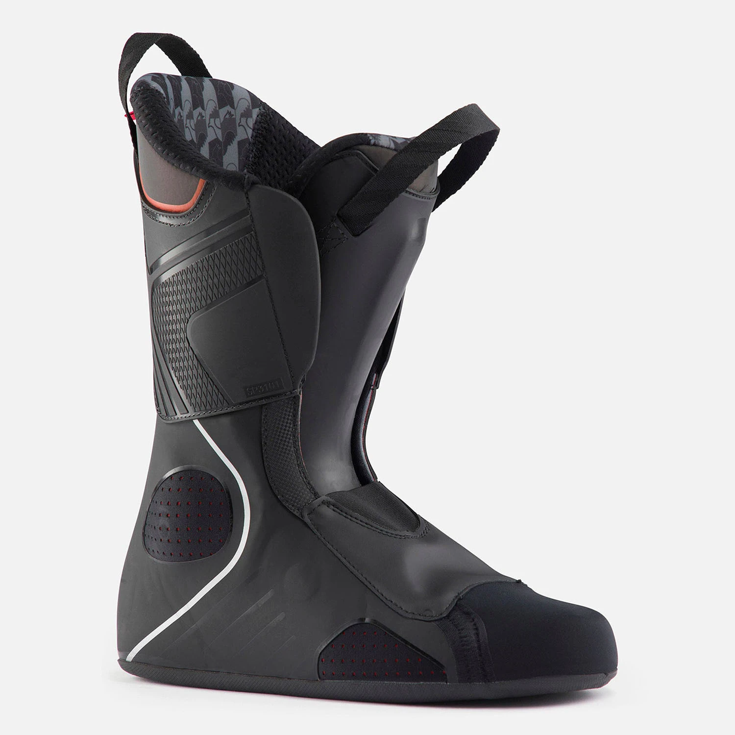 Chaussures De Ski Rossignol Hi-Speed Pro130 Ca Mv Gripwalk Black Red Homme – Image 2