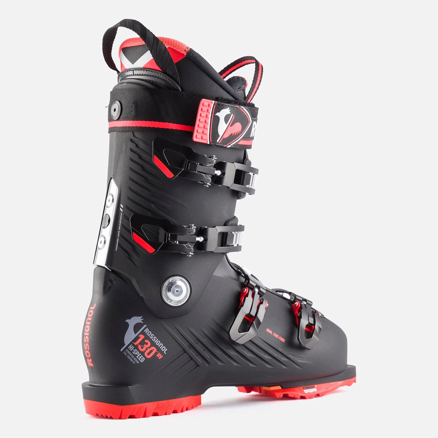 Chaussures De Ski Rossignol Hi-Speed 130 Hv Gripwalk Black Red Homme 7 Chaussures De Ski Rossignol Hi-Speed 130 Hv Gripwalk Black Red Homme – Image 7