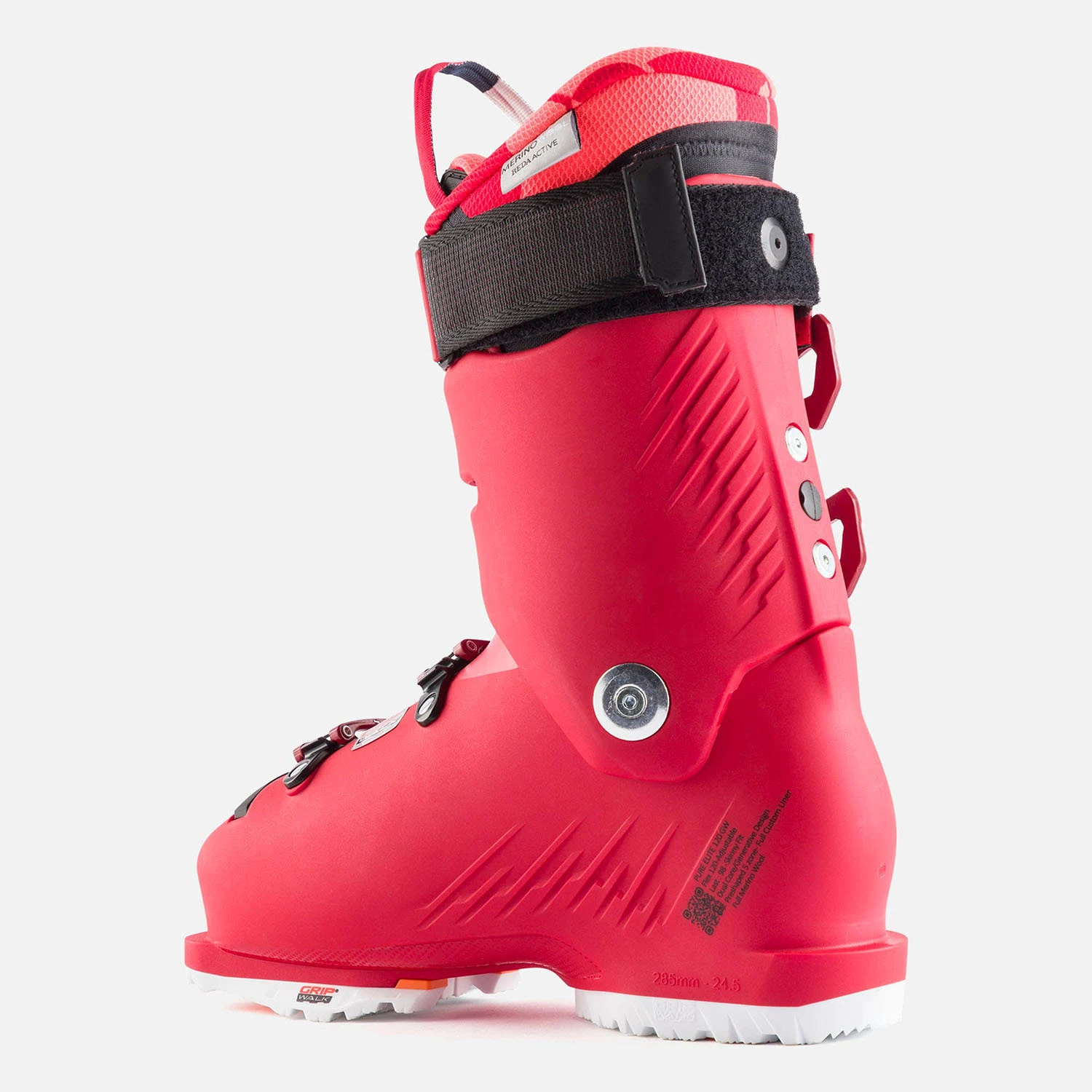 Chaussures De Ski Rossignol Pure Elite 120 Gripwalk Red Femme 3 Chaussures De Ski Rossignol Pure Elite 120 Gripwalk Red Femme – Image 3